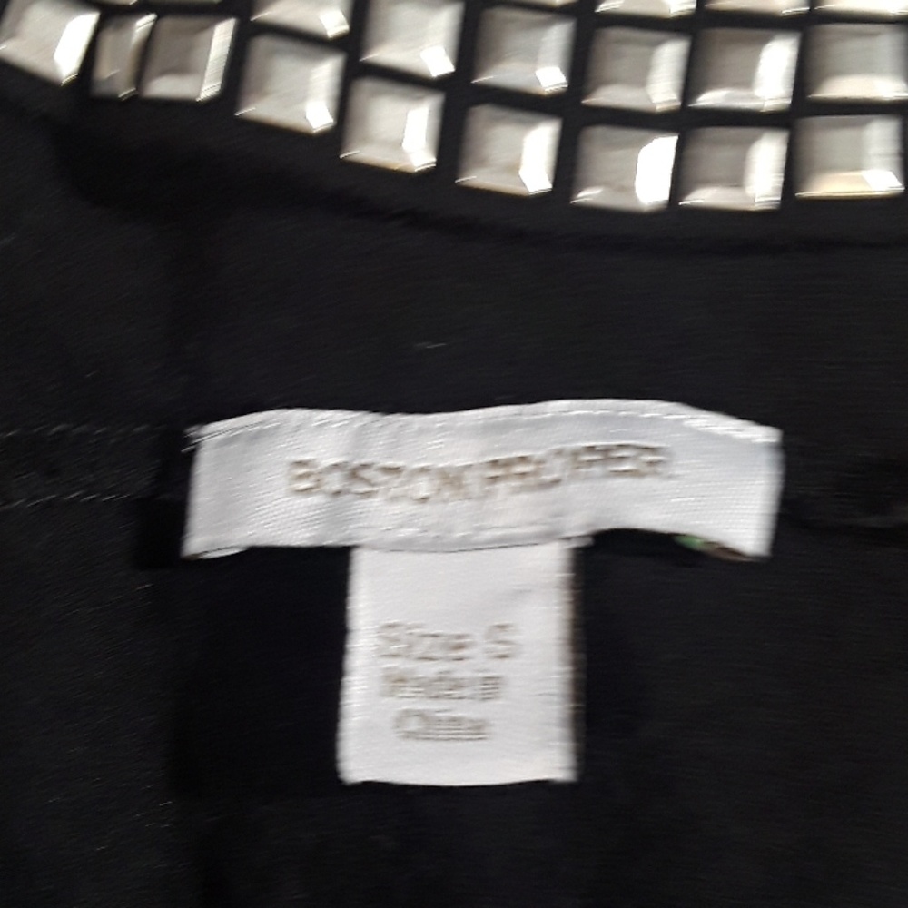Boston Prosper black and meta l dress - Picture 2 of 8